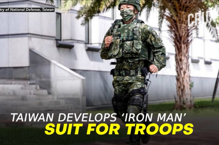 [VIDEO] Taiwan a creat un exoschelet militar în cadrul programului IronMan