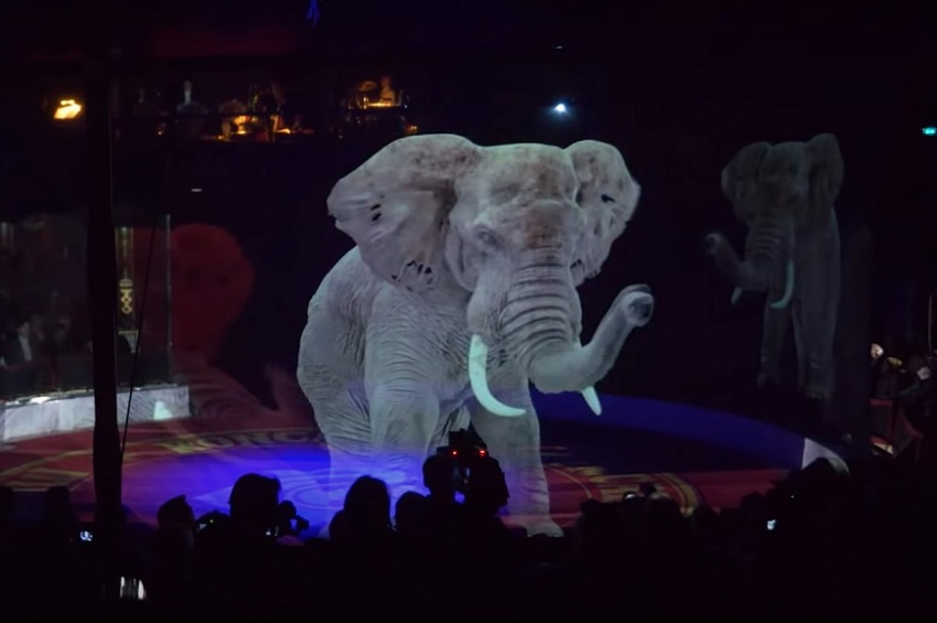 [video] Un circ german folosește holograme în loc de animale vii