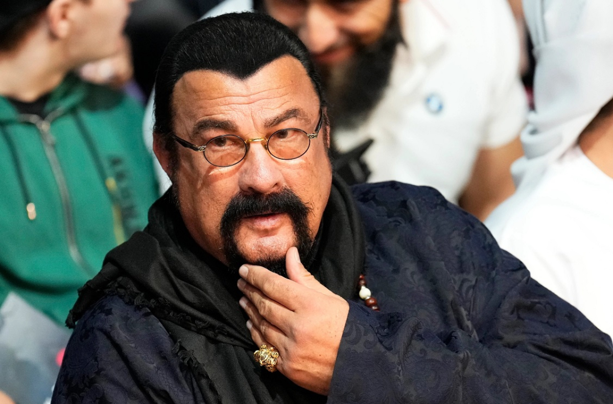American actor Steven Seagal and his son establish a new company in