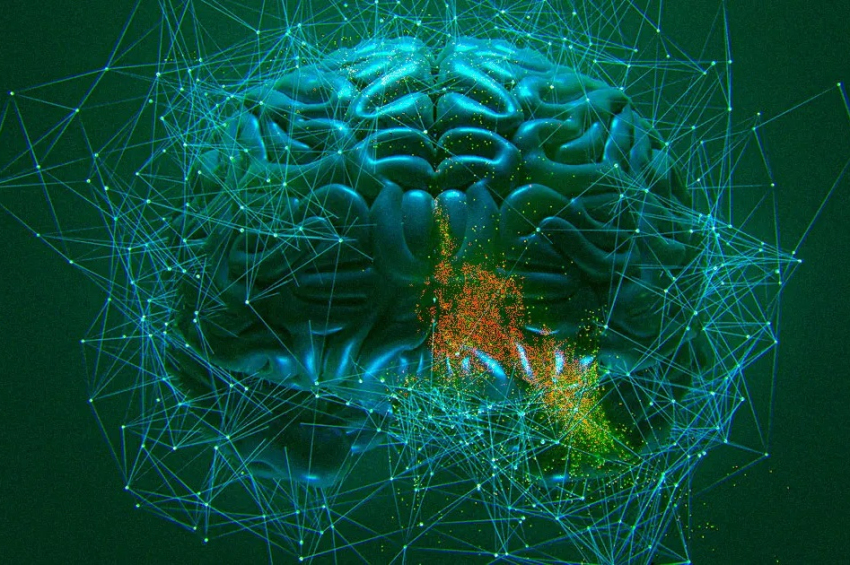 How to explain the bursts of cerebral activity in near-death experiences?