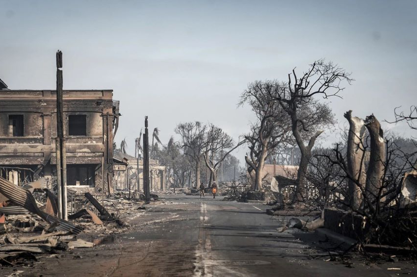 What Lahaina looks like after the wildfires on the Maui Island