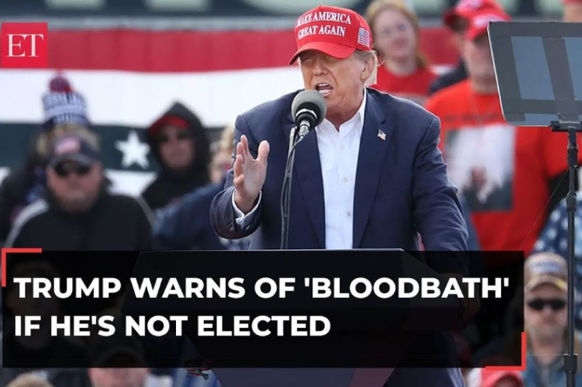 [videos] Trump: If I don’t get elected, it’s going to be a bloodbath for the ...
