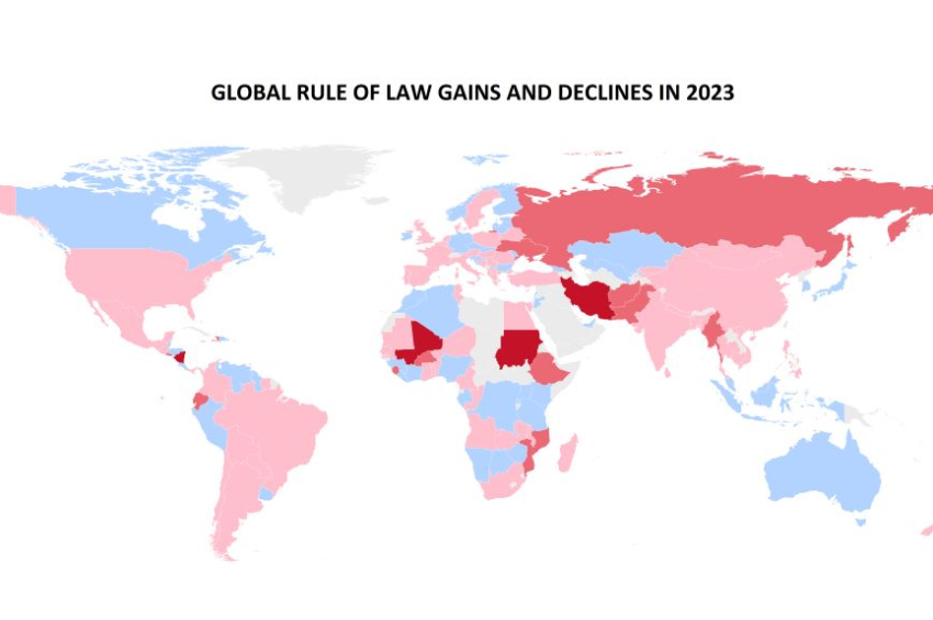 Justice systems declined worldwide last year, but authoritarian trends slowed down