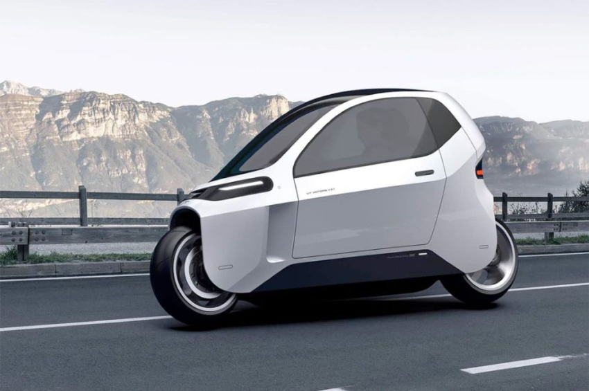 Lit Motors designed self-balancing electric motorcycle