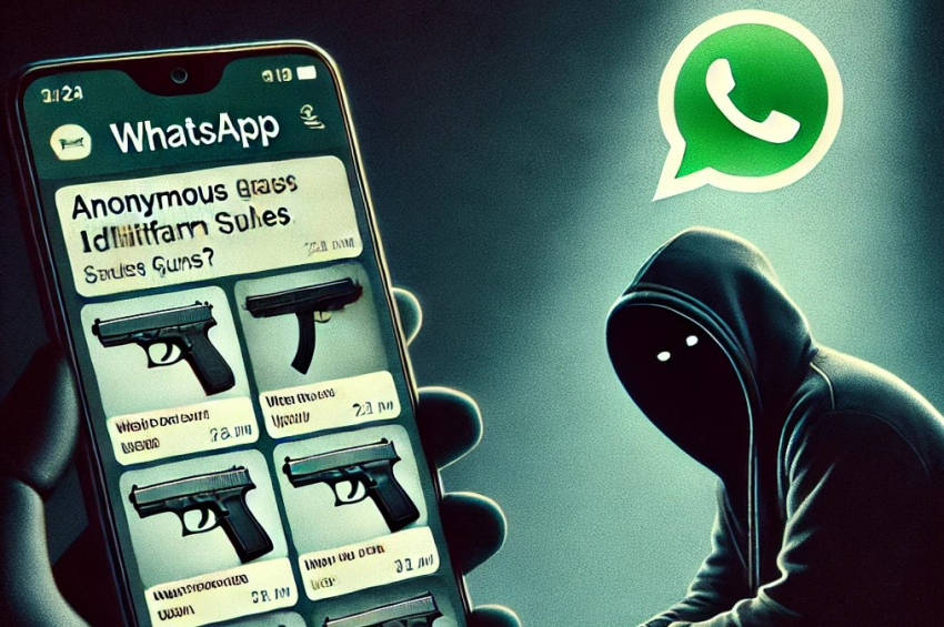 New research reveals that WhatsApp is a booming hub for illegal firearms trade in ...