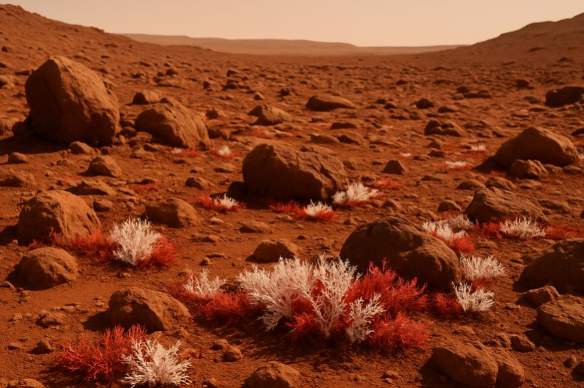 Scientists figure out how to grow algae in Martian conditions