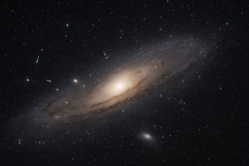 Andromeda’s satellite galaxies are strangely pointed at Milky Way 