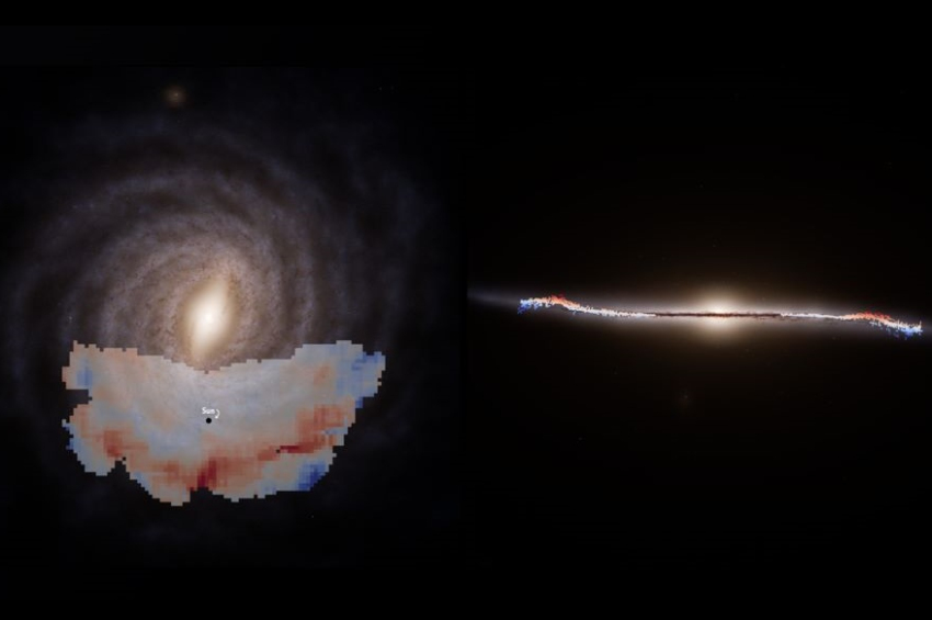 Gaia reveals a giant “wave” rippling through the Milky Way