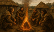 The Iron Age began with accidental advances in metallurgy 