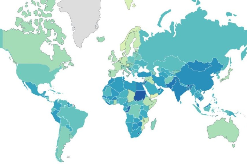 Where do people work hardest in 2025?