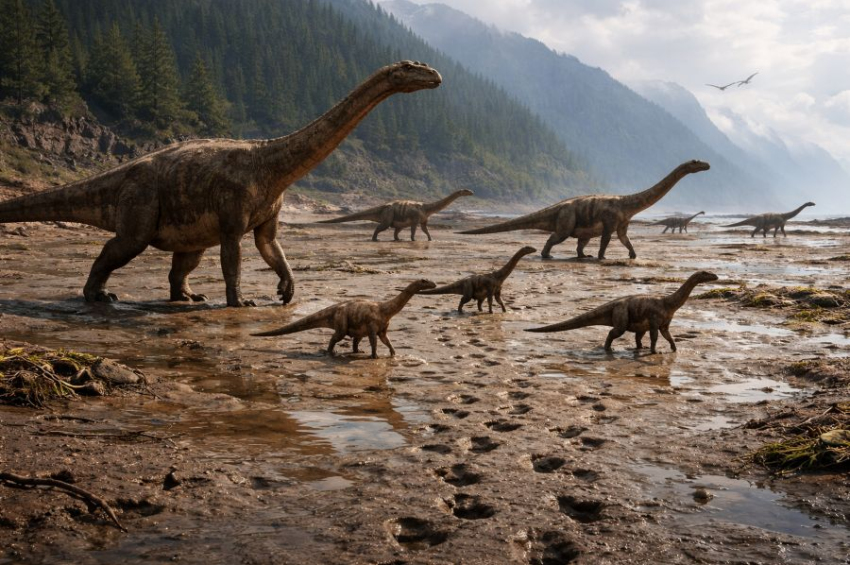 Ancient dinosaur footprints discovered in Italy’s Stelvio Alps reveal life 210 million years ago