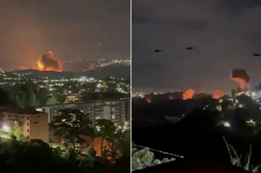 U.S. launches military strikes on Venezuela as Trump escalates pressure on Maduro