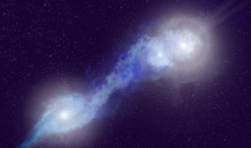 Cosmic triad: Three supermassive black holes on a collision course