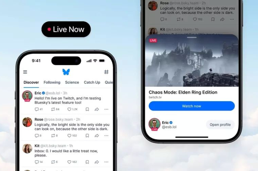 Bluesky rolls out “Live Now” feature to all users